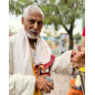 Giriraj Seva  Feeding Sadhus in Govardhan